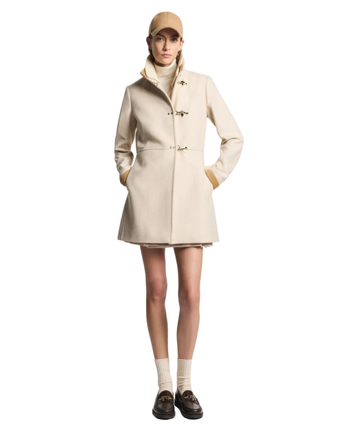 FAY Cappotto Virginia in misto lana con ganci