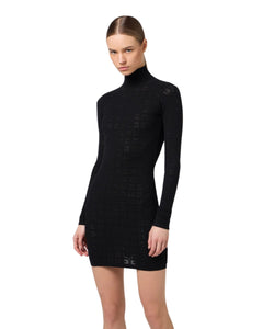 Elisabetta Franchi Abito in maglia schiena scoperta