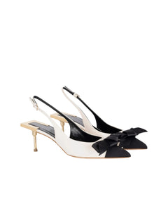 Elisabetta Franchi Scarpa Slingback con fiocco
