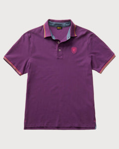 Blauer Polo con Righe