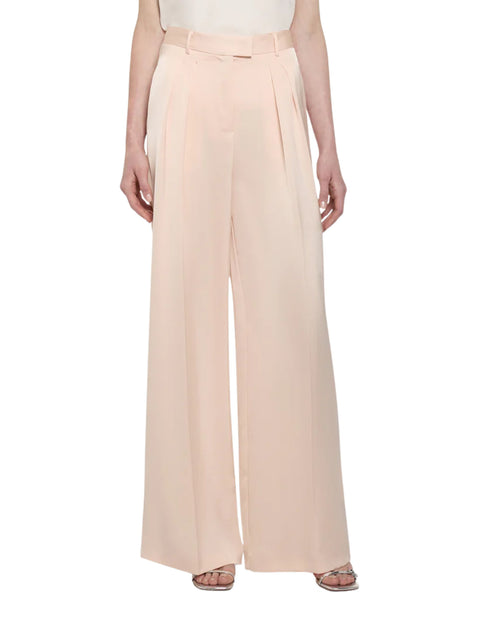 Simona Corsellini Pantalone ampio in raso