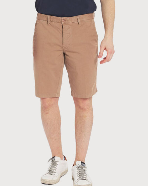 Blauer Bermuda in cotone