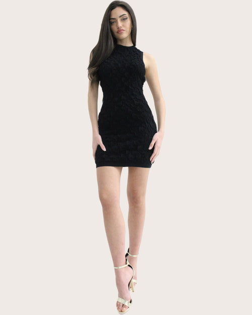 Miniabito Elisabetta Franchi tessuto goffrato