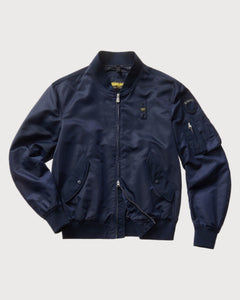 Blauer Giubbino Bomber John