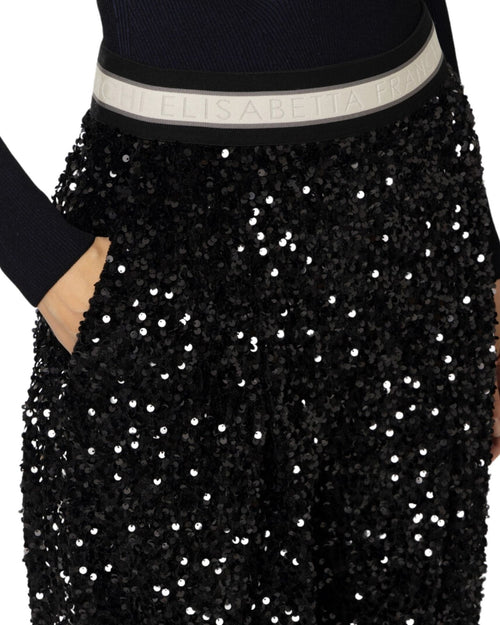 Elisabetta Franchi Pantalone con paillettes