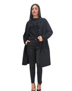 Emma & Gaia Cappotto monopetto in lana e cashmere