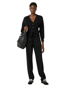 Elisabetta Franchi Pantalone logo in satin