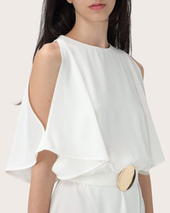 Simona Corsellini Abito lungo cut out