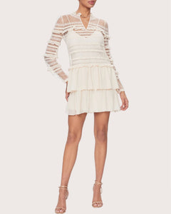 Twinset Abito tulle plumetis