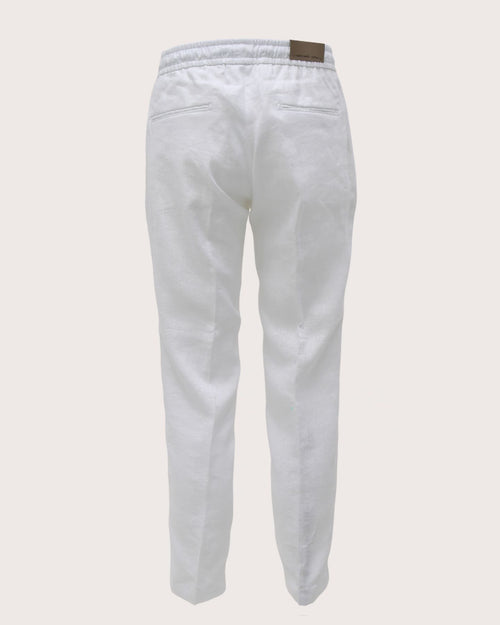 Michael Coal Pantalone in Lino Adam