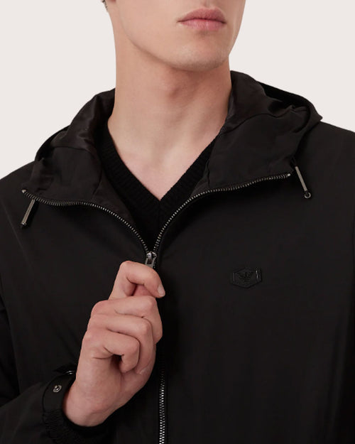 Emporio Armani Giubbino con cappuccio