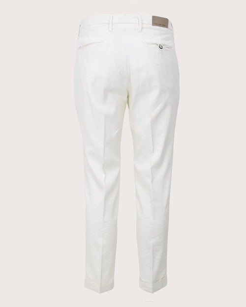 Michael Coal Pantalone in lino e cotone Frederick