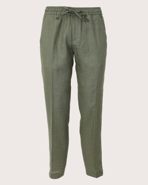 Michael Coal Pantalone in Lino Adam