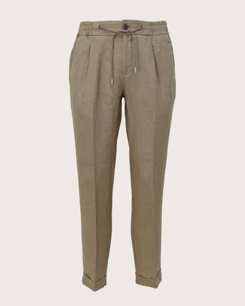 No Lab Pantalone in misto lino Traveller