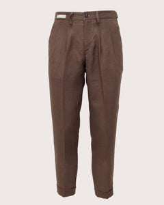 Label Route Pantalone in lino Marcus