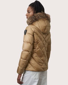 Giubbino Blauer Alicia con pelliccia