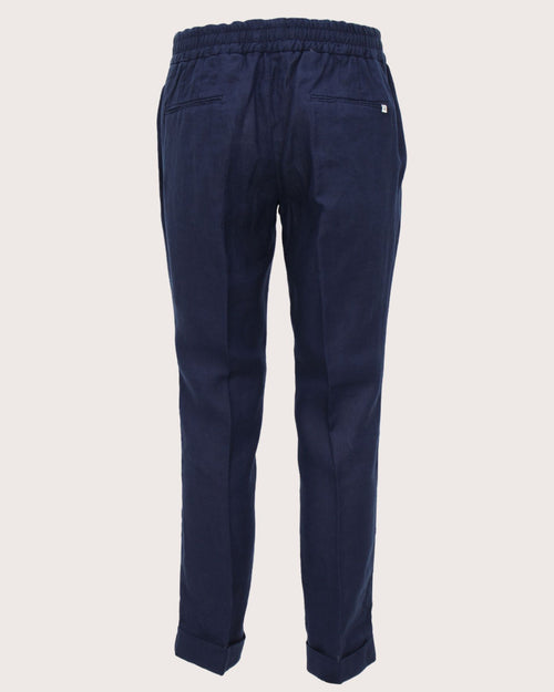 No Lab Pantalone in misto lino Traveller