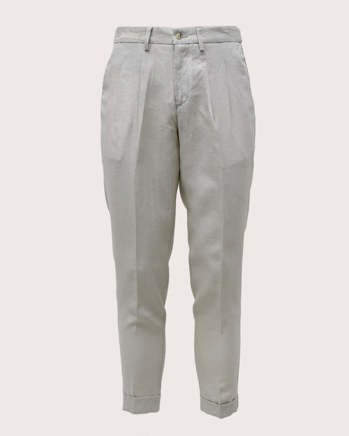 Label Route Pantalone in lino Marcus