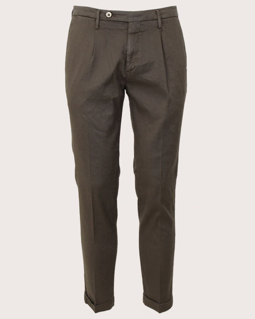 Michael Coal Pantalone in lino e cotone Frederick