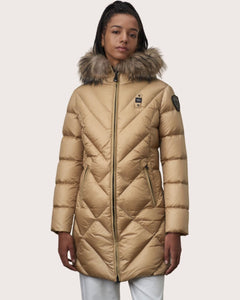 Giubbino Blauer lungo con cappuccio Althea