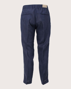Michael Coal Pantalone in Lino Adam