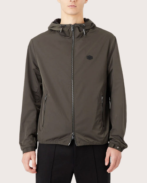 Emporio Armani Giubbino con cappuccio