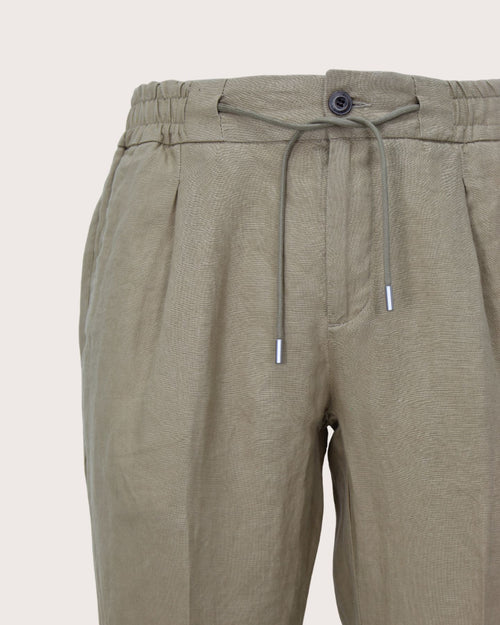 No Lab Pantalone in misto lino Traveller