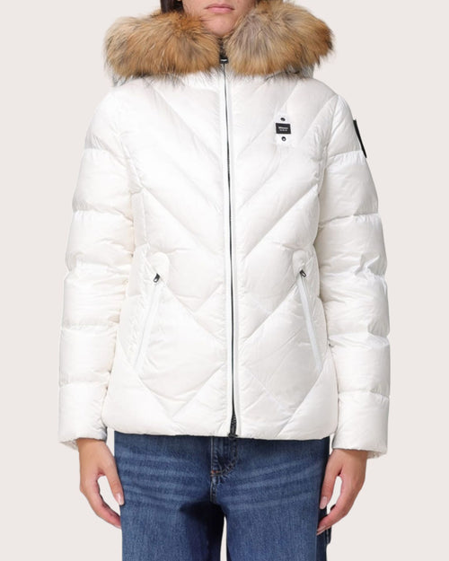 Giubbino Blauer Alicia con pelliccia