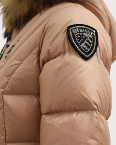 Giubbino Blauer lungo con cappuccio Althea