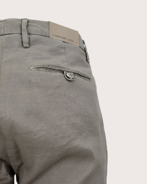 Michael Coal Pantalone in lino e cotone Frederick