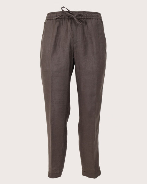 Michael Coal Pantalone in Lino Adam