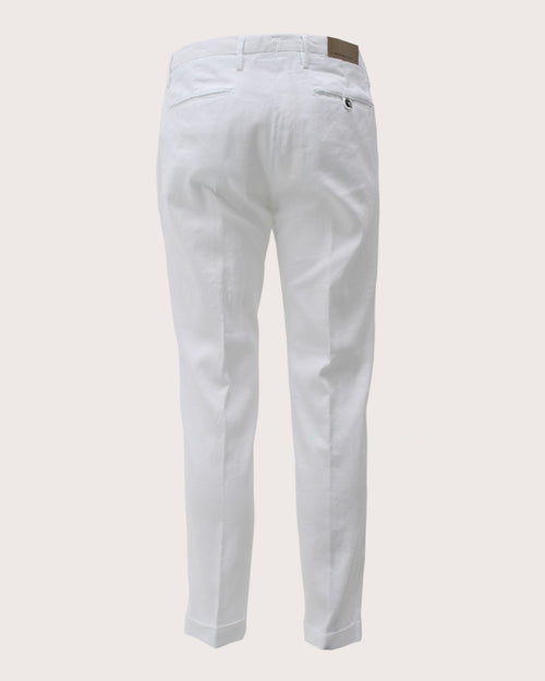 Michael Coal Pantalone in lino e cotone Frederick