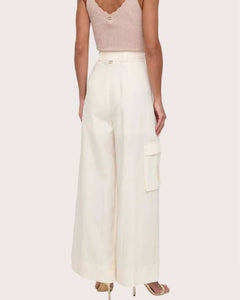 Twinset Pantalone misto lino