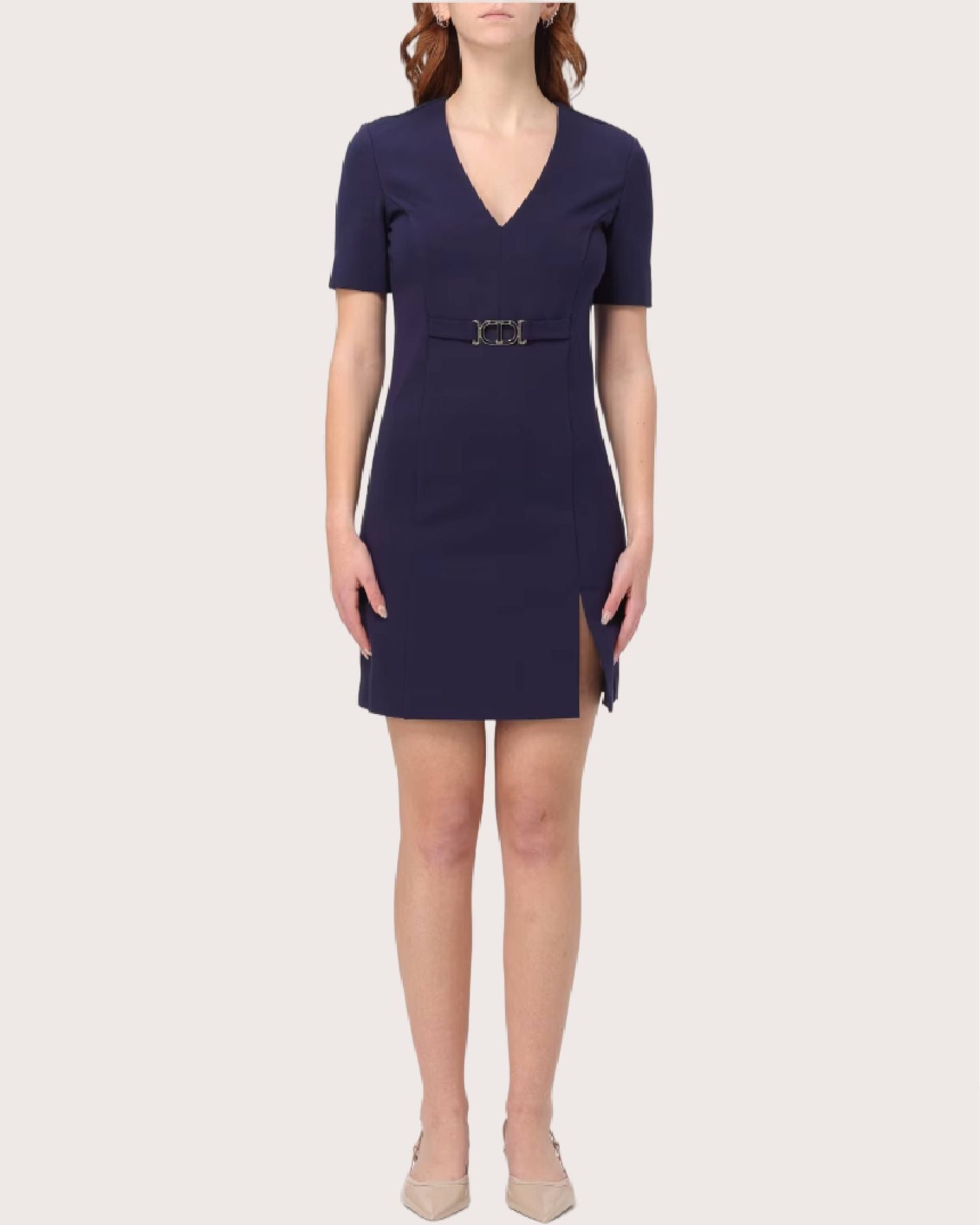 Moda Vestito Bon Ton Twinset Abito Bon Ton