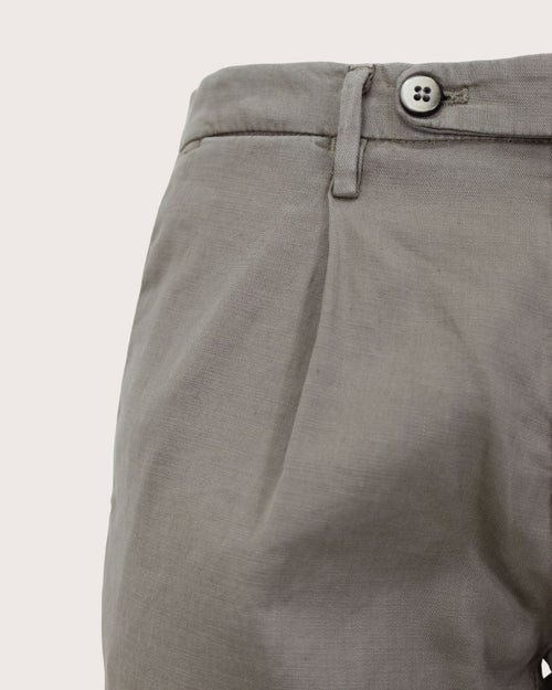Michael Coal Pantalone in lino e cotone Frederick