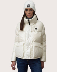 Blauer Giubbino crop Charlotte