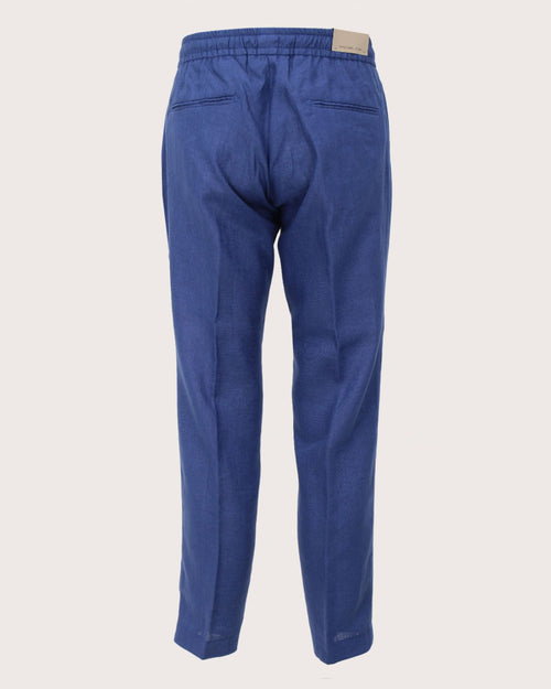 Michael Coal Pantalone in Lino Adam