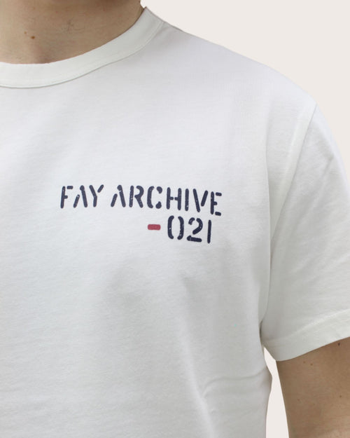 Fay T-Shirt con stampa logo