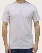 Blauer T-shirt con stampa logo