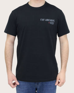 Fay T-Shirt con stampa logo