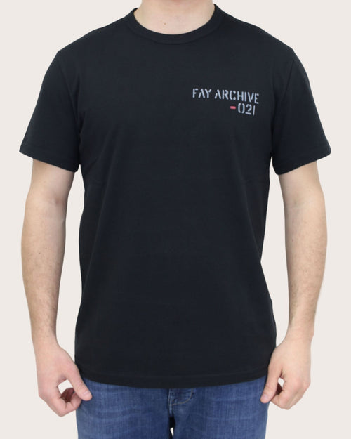 Fay T-Shirt con stampa logo