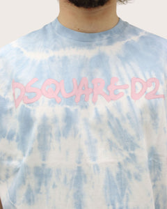 Dsquared2 T-shirt Logo Tye Dye