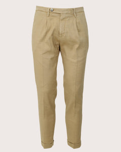 Michael Coal Pantalone in lino e cotone Frederick