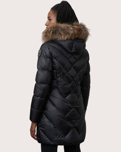 Giubbino Blauer lungo con cappuccio Althea