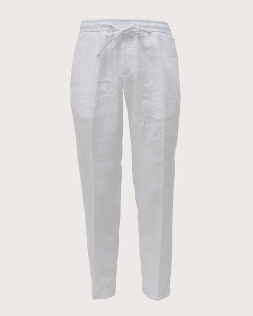 Michael Coal Pantalone in Lino Adam