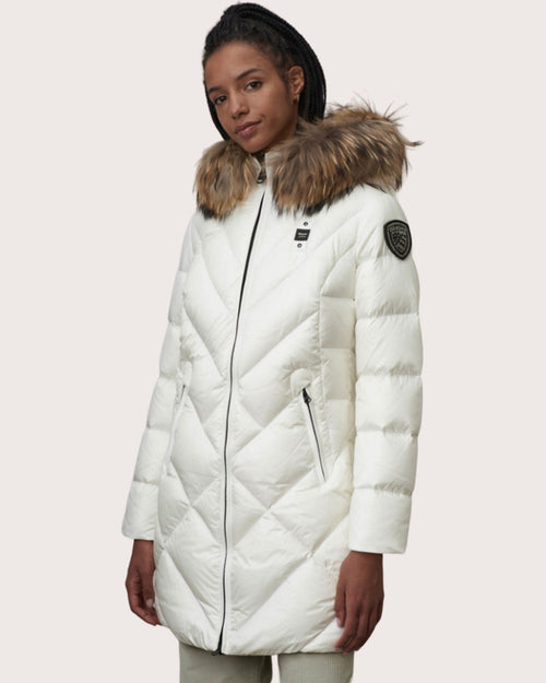 Giubbino Blauer lungo con cappuccio Althea