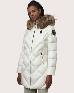 Giubbino Blauer lungo con cappuccio Althea