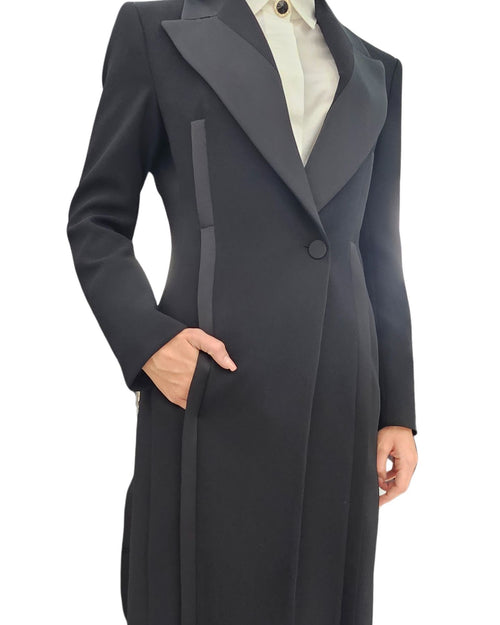 Cappotto blazer lungo con A24CECP001