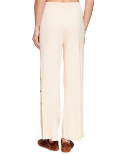 Elisabetta Franchi Pantalone in maglia con spacchi