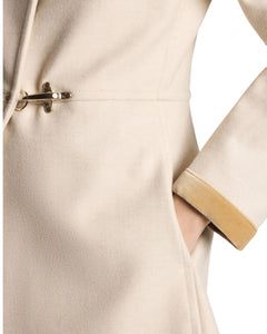 FAY Cappotto Virginia in misto lana con ganci